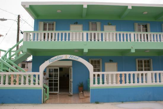 Rainbow Hotel Caye Caulker Dış mekan fotoğraf